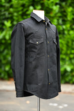 Townes Western Shirt - Black/Black 11oz Japanese Denim