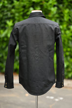 Townes Western Shirt - Black/Black 11oz Japanese Denim