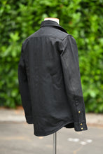 Townes Western Shirt - Black/Black 11oz Japanese Denim