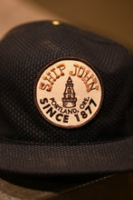 Trucker Hat - Ship John "Since 1877" Black Sashiko Ori