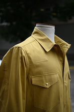 Patton Shirt - Mustard Organic Twill