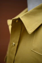 Patton Shirt - Mustard Organic Twill
