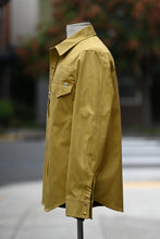 Patton Shirt - Mustard Organic Twill