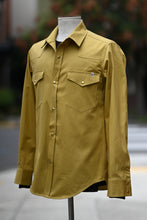 Patton Shirt - Mustard Organic Twill