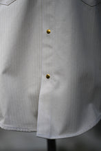 Jerry Shirt - Long Sleeve - Natural Herringbone Twill