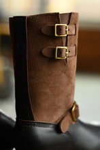 Ship John x Wesco Boss Boots -Chocolate Brown Latigo Two Tone