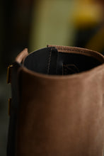 Ship John x Wesco Boss Boots -Chocolate Brown Latigo Two Tone