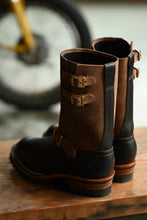 Ship John x Wesco Boss Boots -Chocolate Brown Latigo Two Tone
