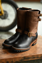 Ship John x Wesco Boss Boots -Chocolate Brown Latigo Two Tone