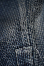 **SECONDS** Townes Western Shirt 16oz Indigo Sashiko Ori