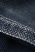 **SECONDS** Townes Western Shirt 16oz Indigo Sashiko Ori