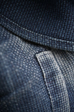 **SECONDS** Townes Western Shirt 16oz Indigo Sashiko Ori