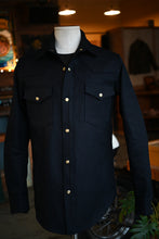 **SECONDS** Townes Western Shirt 16oz Indigo Sashiko Ori