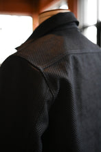 **SECONDS** Townes Western Shirt 16oz Indigo Sashiko Ori