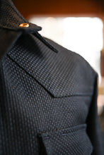**SECONDS** Townes Western Shirt 16oz Indigo Sashiko Ori